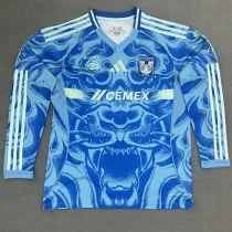 25-26 Tigres UANL Away Long Sleeve Soccer Jersey (长袖) 25-26 Tigres UANL Away Long Sleeve Soccer Jersey (长袖)