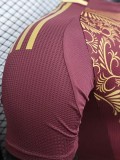 25-26 Algeria Brown Red Player Version Training shirts