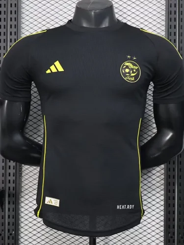 25-26 Algeria Black Player Version Training shirts (黄标)