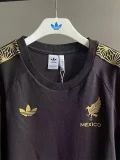 25-26 Mexico Black Casual T-shirts (High Quality)