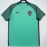 2016 Portugal Away Retro Soccer Jersey