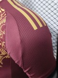 25-26 Algeria Brown Red Player Version Training shirts