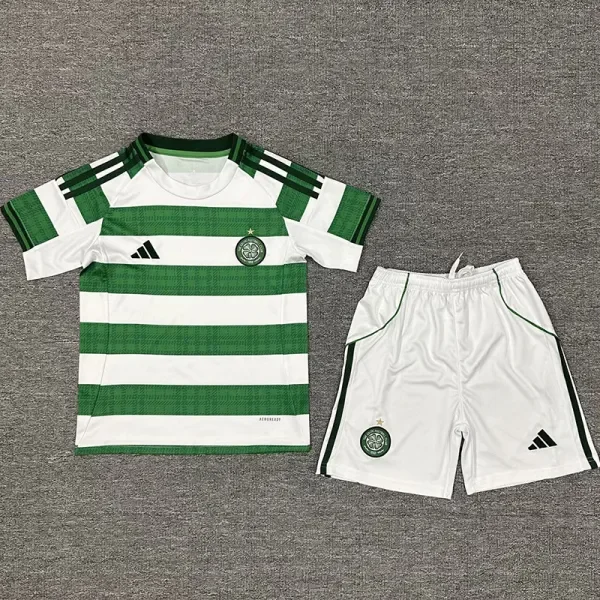 25-26 Celtic Home Kids Soccer Jersey