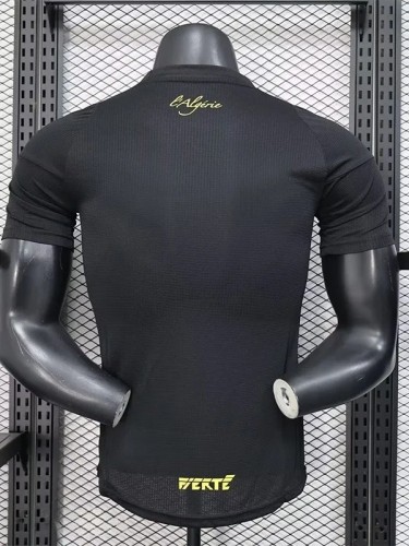 25-26 Algeria Black Player Version Training shirts (黄标)