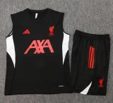 25-26 LIV Black Tank top and Shorts Suit #D2544