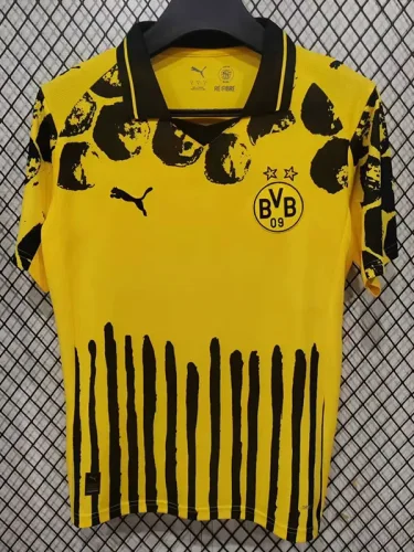 25-26 Dortmund CWc Yellow Fans Soccer Jersey