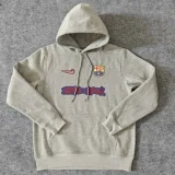 25-26 BAR Gray Hoody 灰色(加绒)彩标