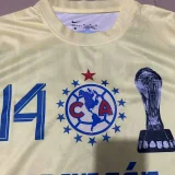 25-26 Club America 14 champion Training shirts