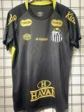 25-26 Santos Fc Black Training Shirts (全广告)