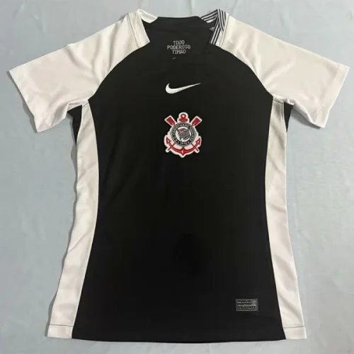 25-26 Corinthians Away Women Soccer Jersey (女)