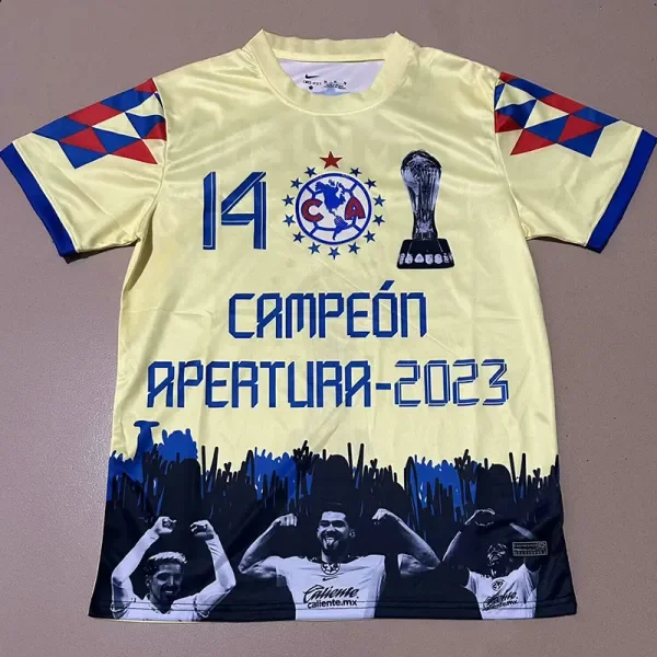 25-26 Club America 14 champion Training shirts