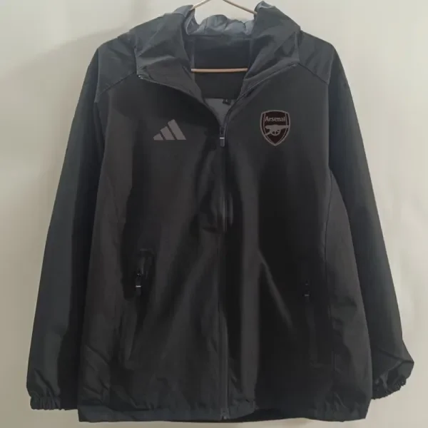 25-26 ARS Black Windbreaker