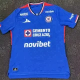 25-26 Cruz Azul Home Fans Soccer Jersey