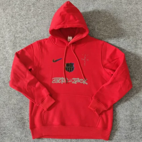 25-26 BAR Red Hoody 红色(加绒)黑标