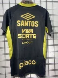 25-26 Santos Fc Black Training Shirts (全广告)