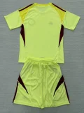 25-26 Celtic Yellow Goalkeeper Kids Soccer Jersey