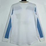 1999-2000 Lazio Centenary White Long Sleeve Retro Soccer Jersey (长袖)
