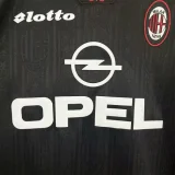 1997-1998 ACM Black Retro Soccer Jersey