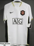 2006-2007 Man Utd Away Player Version 球员 Retro Soccer Jersey