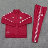 25-26 Bayern Jujube red Jacket Tracksuit
