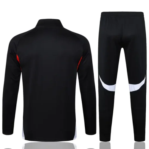 25-26 Bayern Black Jacket Tracksuit #A2525