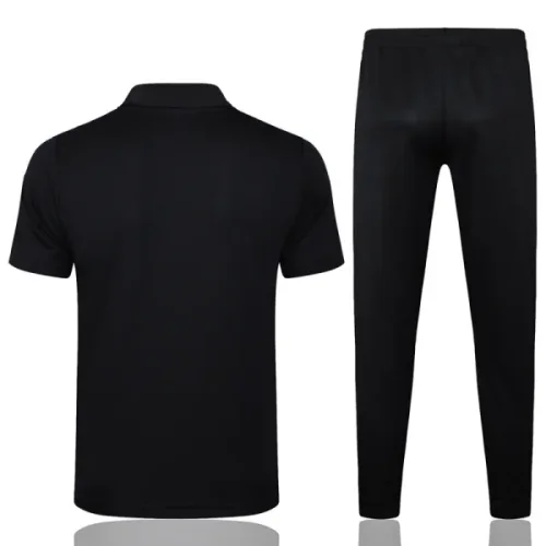 25-26 Man Utd Black Polo Tracksuit #C2518