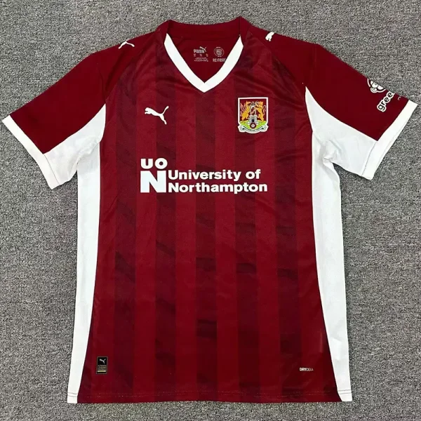 25-26 Northampton Home Fans Soccer Jersey