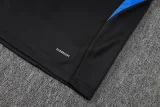 25-26 Man Utd Black Half Pull Tracksuit #B2538(半拉链)