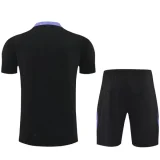 25-26 BAR Black Training Short Suit