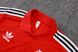 25-26 Flamengo Red Polo Tracksuit #C2517