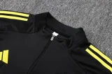 25-26 Man Utd Black Half Pull Tracksuit #B2538(半拉链)