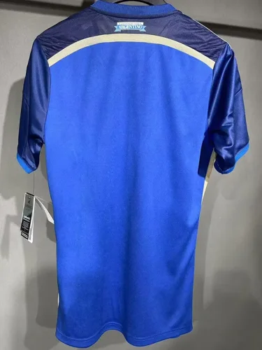 2014 Argentina Away Player Version 球员Retro Soccer Jersey