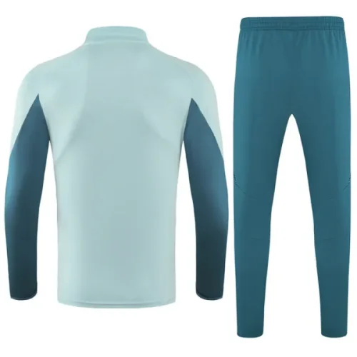 25-26 Cruzeiro Light green Kids Half Pull Tracksuit (童装)(半拉链)