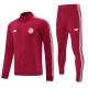 25-26 Bayern Jujube red Jacket Tracksuit