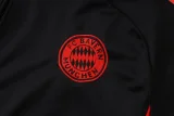 25-26 Bayern Black Jacket Tracksuit #A2525