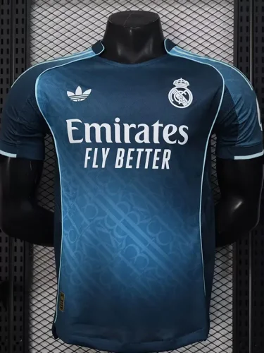 25-26 RMA Dark Blue Special Edition Player Version Training shirts (三叶标)