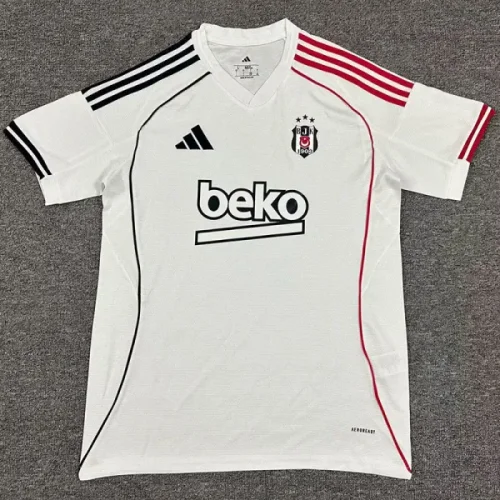 25-26 Besiktas Home Fans Soccer Jersey