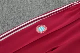 25-26 Bayern Jujube red Jacket Tracksuit