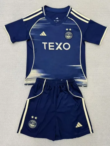 25-26 Aberdeen Away Kids Soccer Jersey