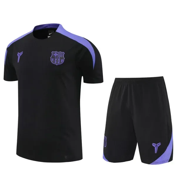 25-26 BAR Black Training Short Suit