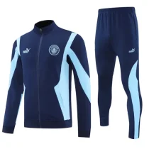 25-26 Man City Royal blue Jacket Tracksuit