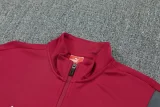 25-26 Man City Red Jacket Tracksuit