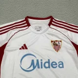25-26 Sevilla White Fans Soccer Jersey