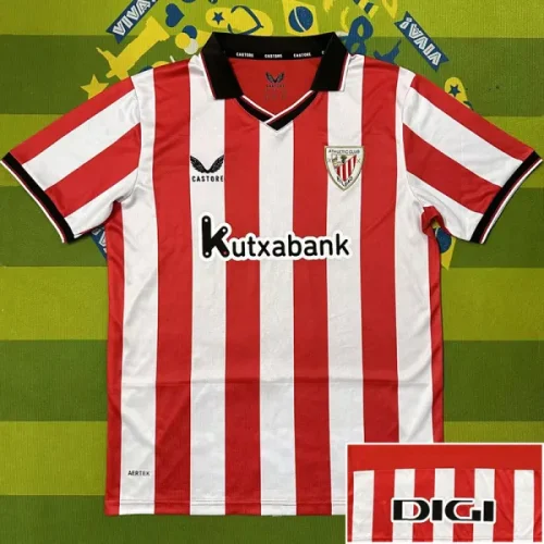 25-26 Bilbao Home Fans Soccer Jersey