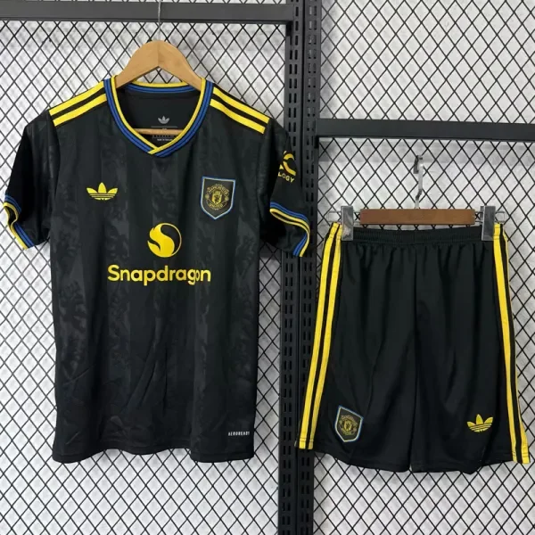 25-26 Man Utd Third Kids Soccer Jersey