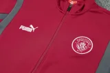 25-26 Man City Red Jacket Tracksuit