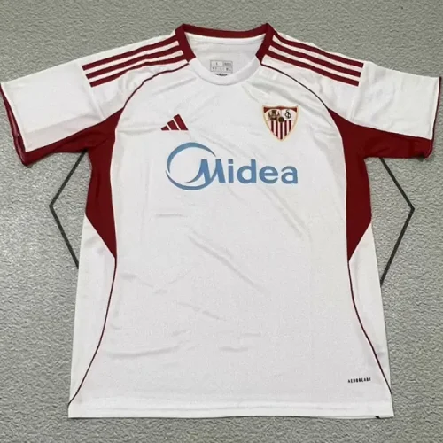 25-26 Sevilla White Fans Soccer Jersey
