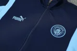 25-26 Man City Royal blue Jacket Tracksuit