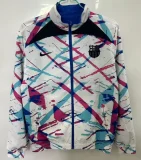 25-26 BAR Blue & White Double sided windbreaker (双面风衣)