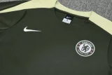 25-26 CHE Army green Training Short Suit